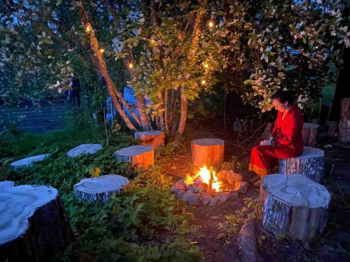Romantic Spa Villa With Fireplace By The Lake Stjarnsund Luaran gambar