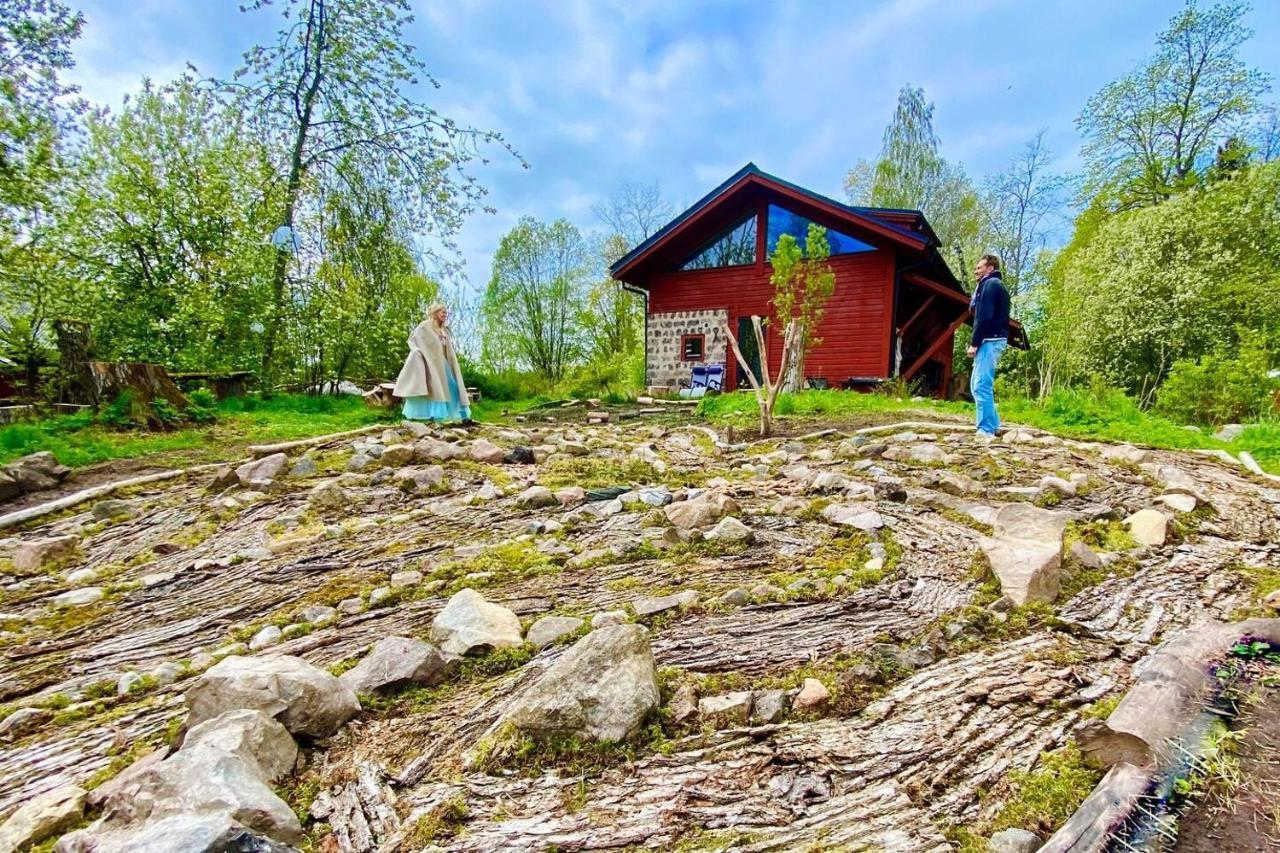 Romantic Spa Villa With Fireplace By The Lake Stjarnsund Luaran gambar